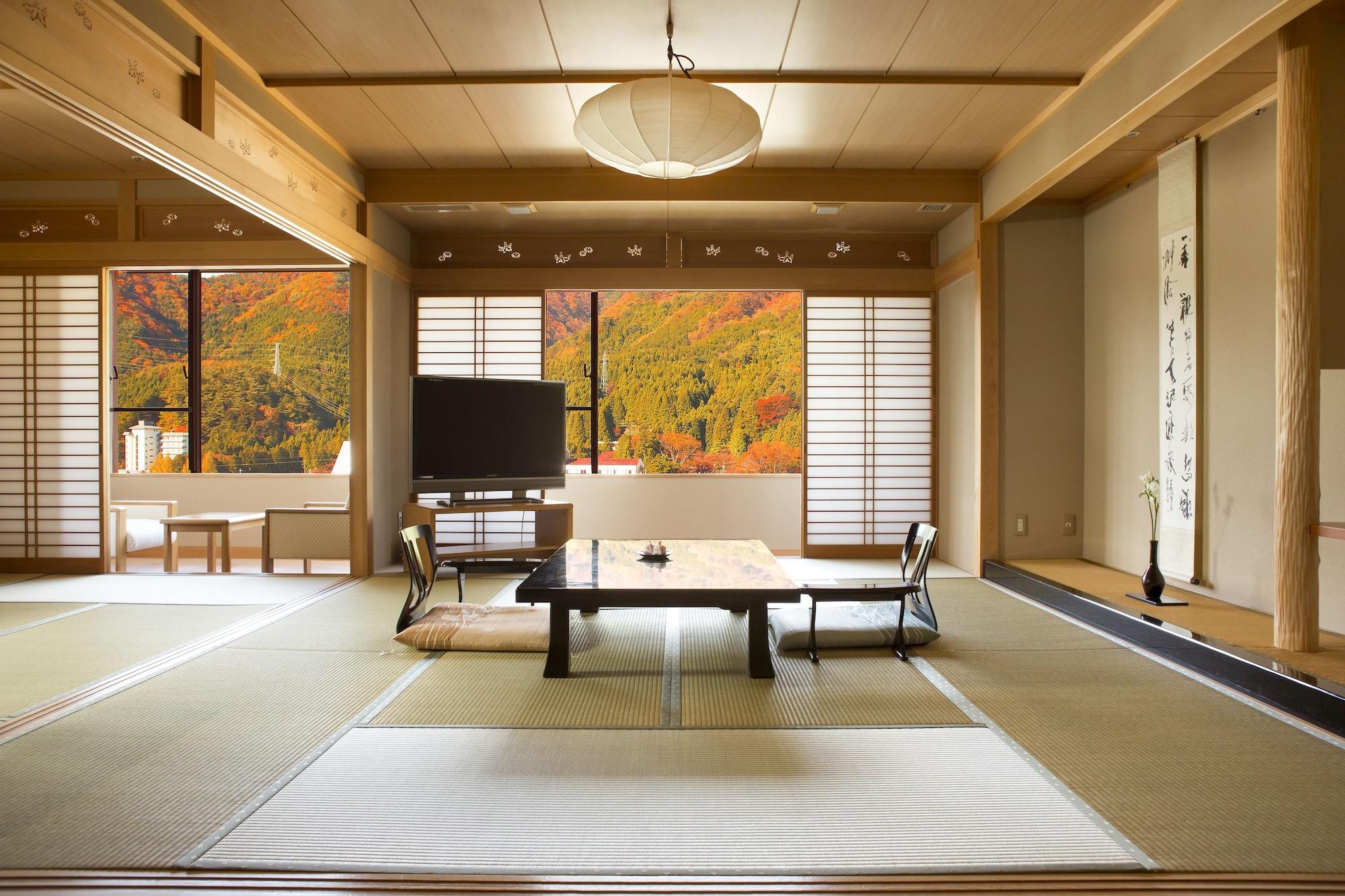מלון ניקו Kinugawa Onsen Sanraku מראה חיצוני תמונה